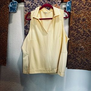 Athleta Butter Yellow Tank Sz 2X